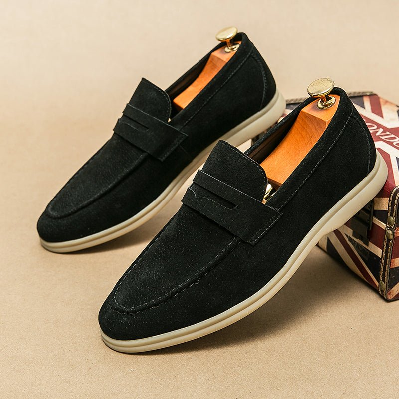 Brando | Suede-Touch Loafers for Women Orthopedic Comfort, Slip-On Design