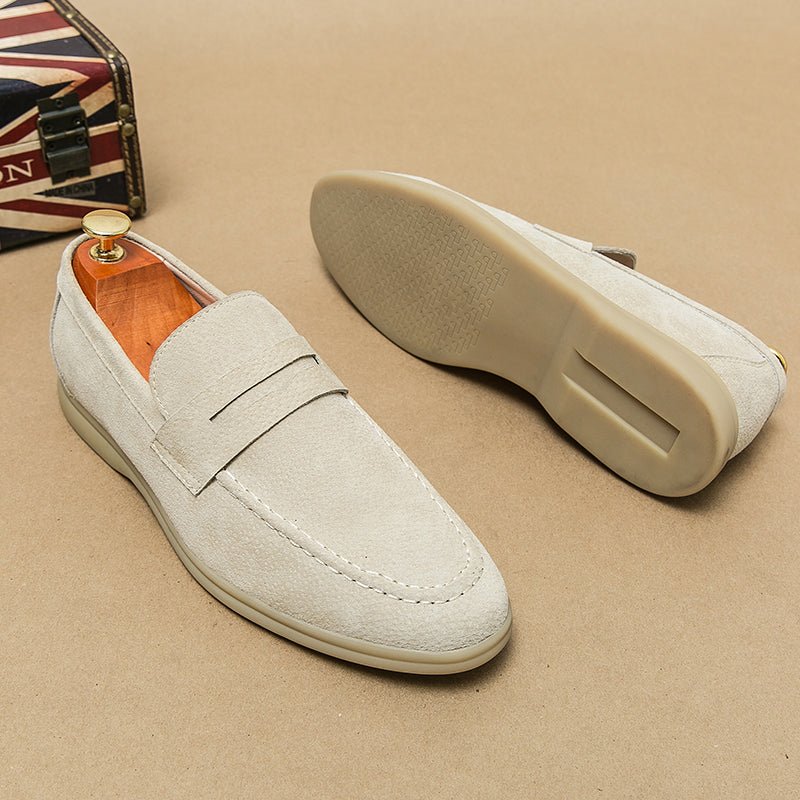 Brando | Suede-Touch Loafers for Women Orthopedic Comfort, Slip-On Design