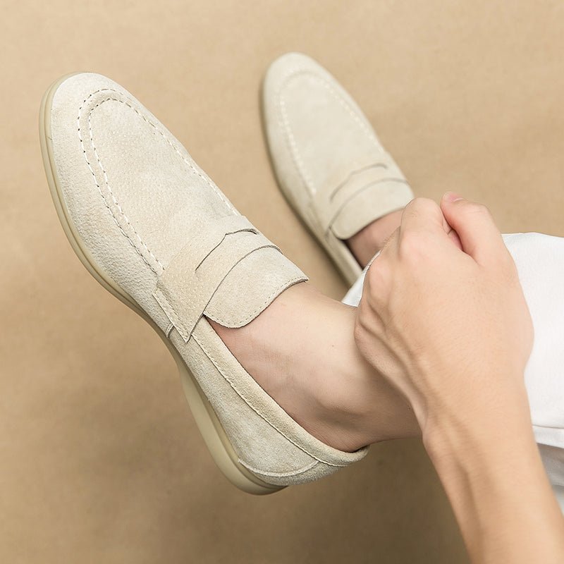 Brando | Suede-Touch Loafers for Women Orthopedic Comfort, Slip-On Design