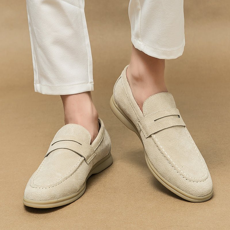 Brando | Suede-Touch Loafers for Women Orthopedic Comfort, Slip-On Design
