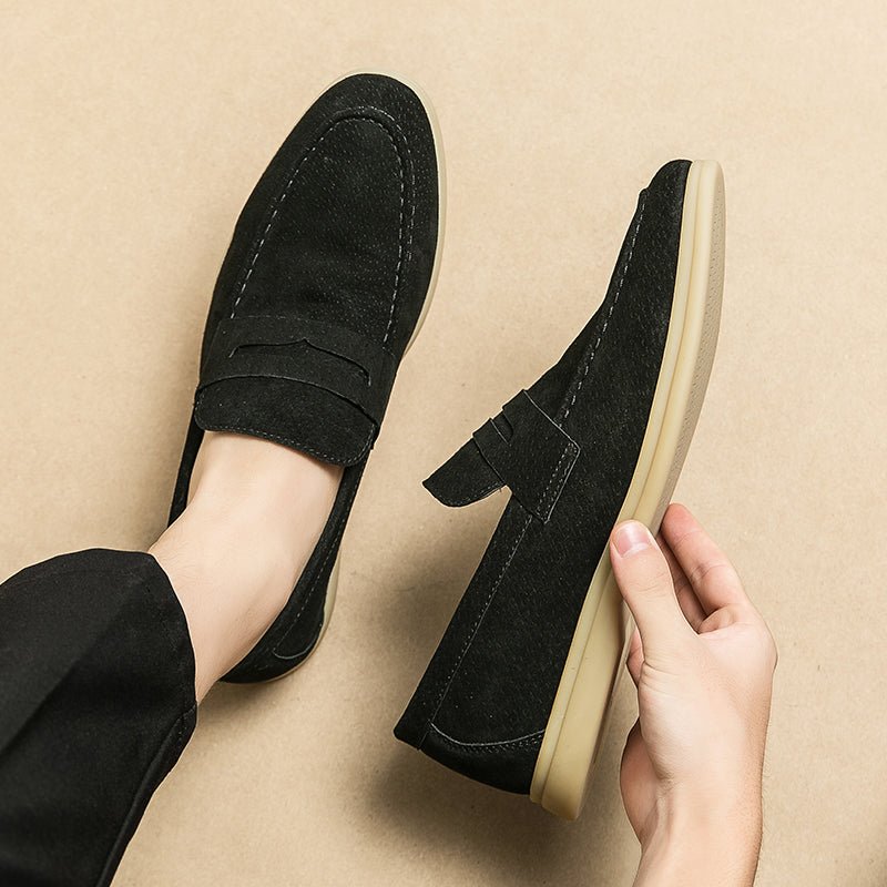 Brando | Suede-Touch Loafers for Women Orthopedic Comfort, Slip-On Design