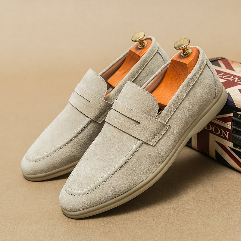 Brando | Suede-Touch Loafers for Women Orthopedic Comfort, Slip-On Design