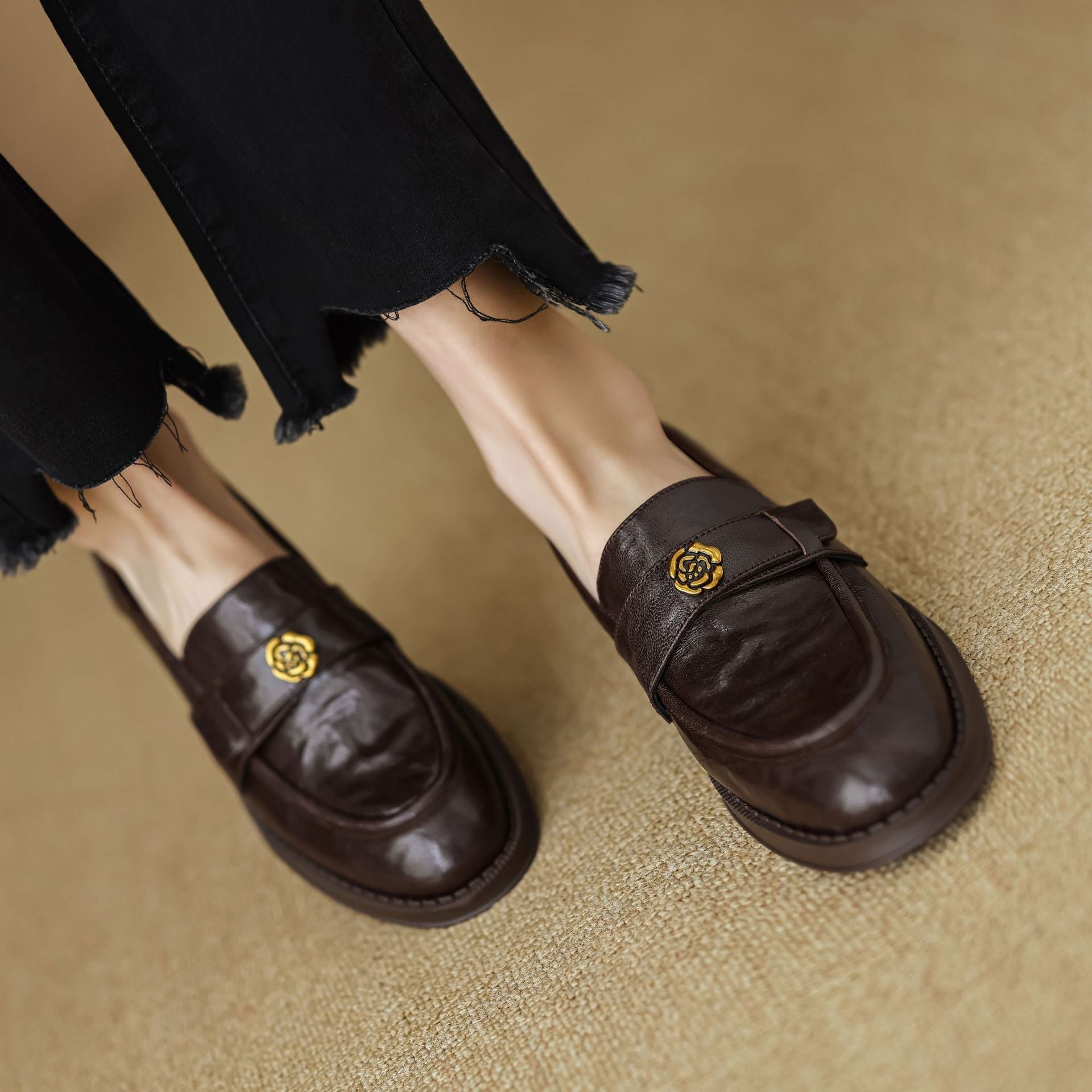 Morrelle | Leather Loafers