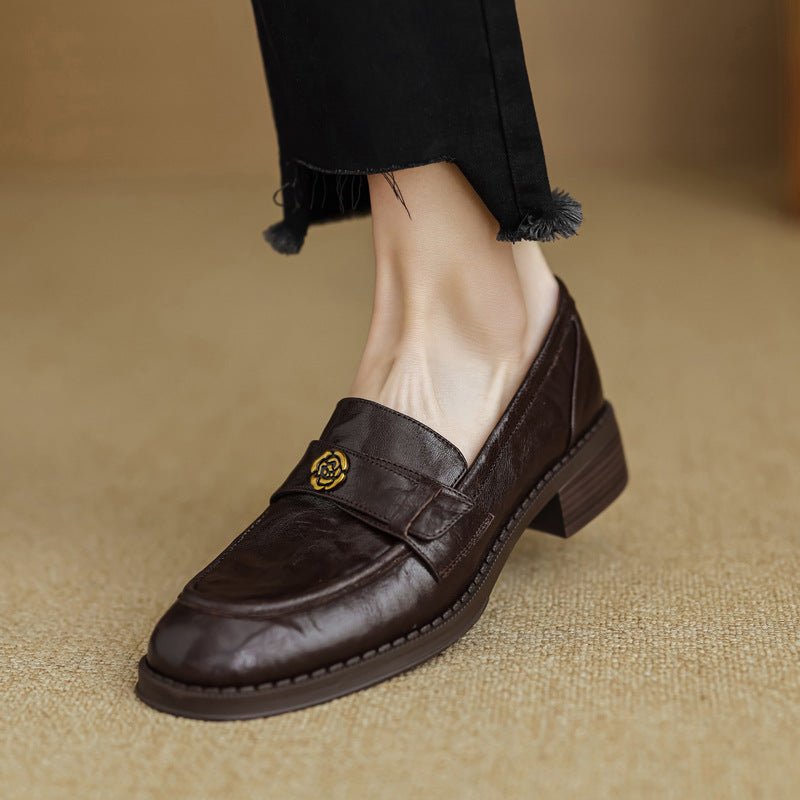 Morrelle | Leather Loafers