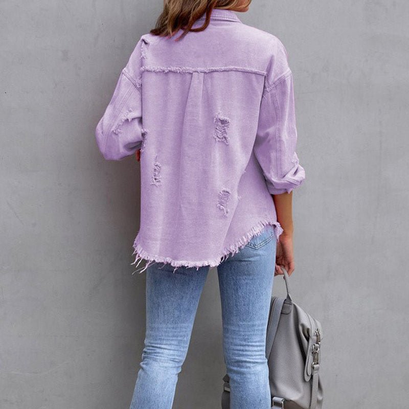 Olivia | Stylish Denim Jacket