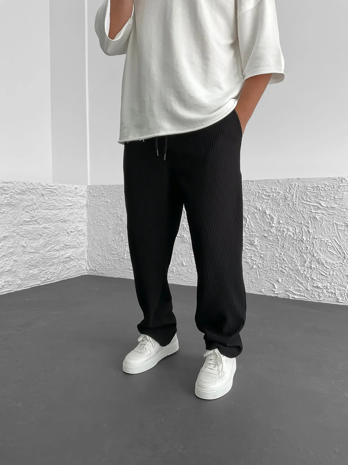 Rive | Ribbed relaxed fit