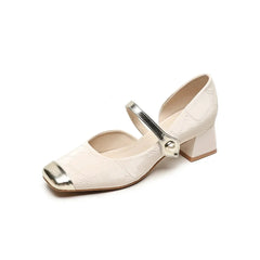 Bellore | Pearl-Tip Mary Janes