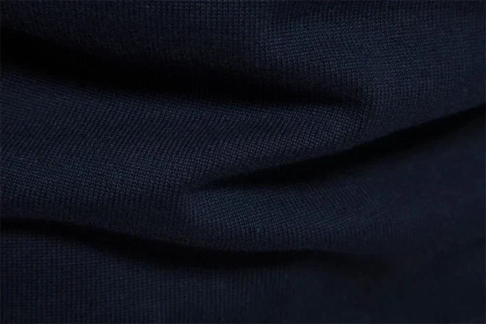 Quest Quarter-Zip Sweater | Striped Cotton Blend, Relaxed Fit