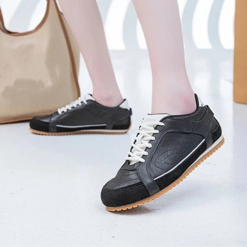 Evienne | Leather Trainers