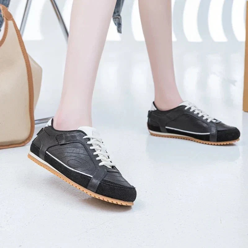 Evienne | Leather Trainers