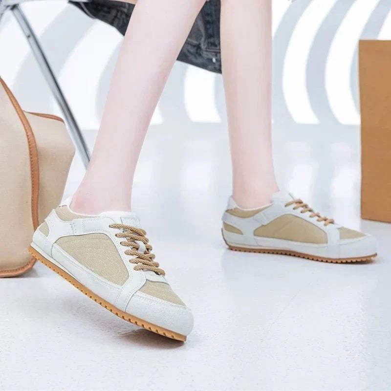 Evienne | Leather Trainers