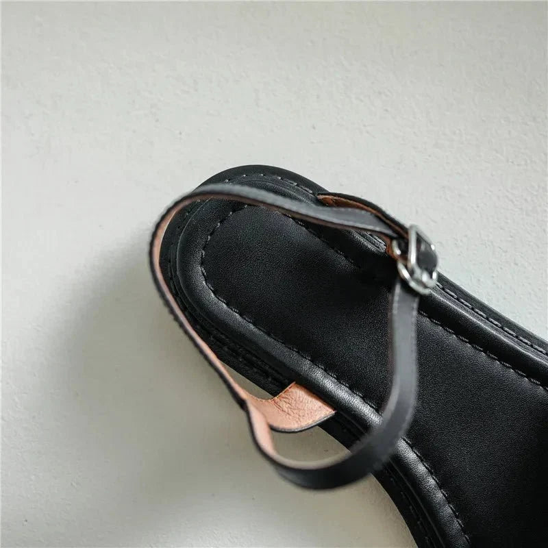 Catania | Leather Chain Sandal