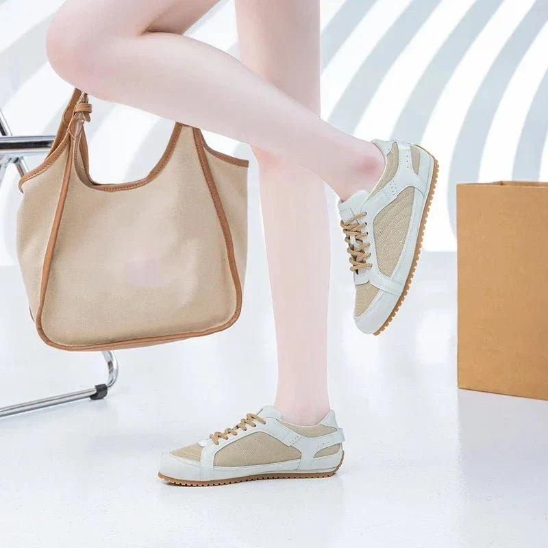 Evienne | Leather Trainers