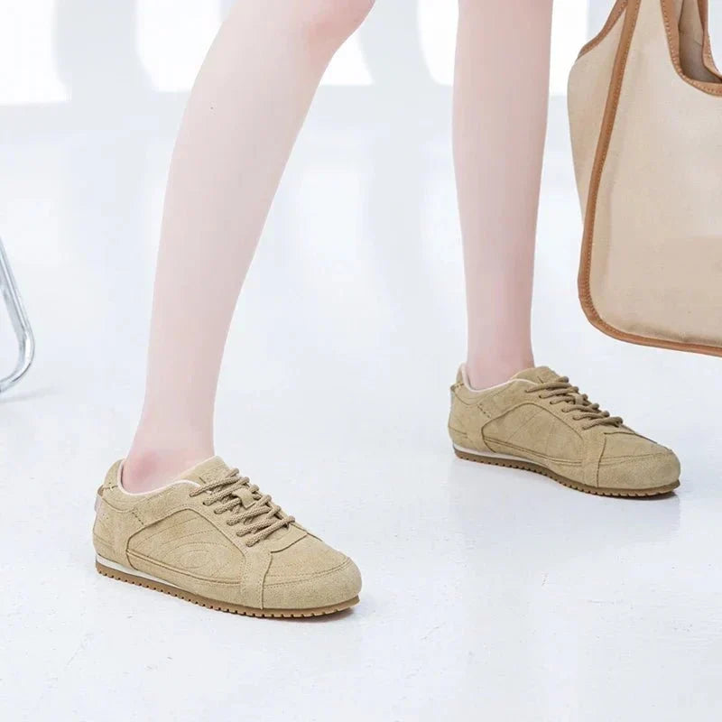 Evienne | Leather Trainers