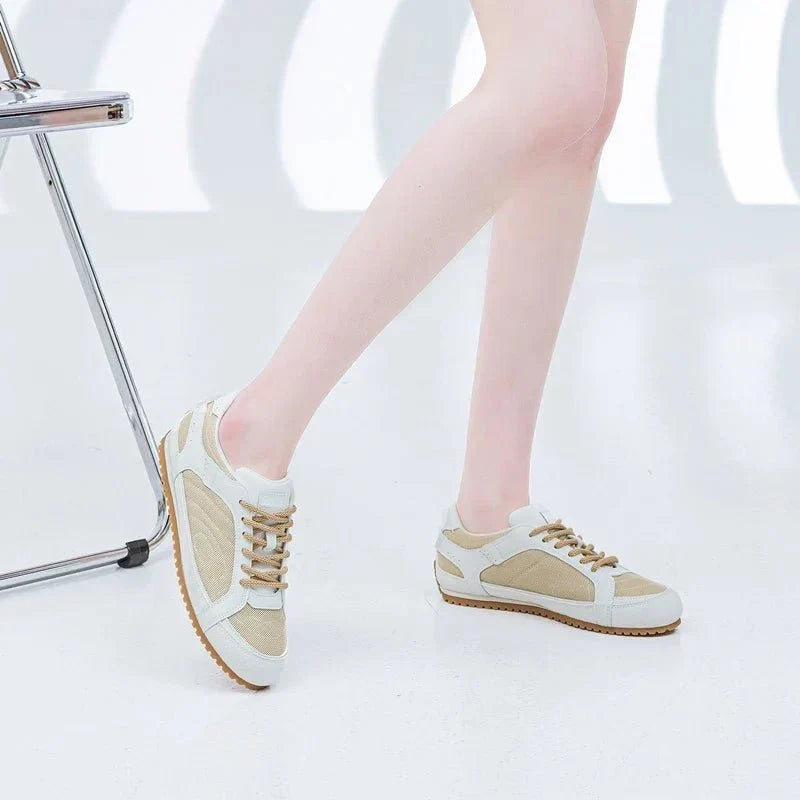 Evienne | Leather Trainers