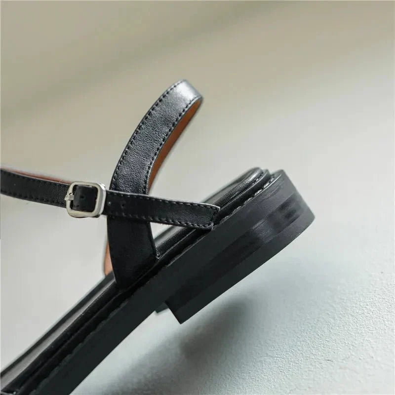 Catania | Leather Chain Sandal