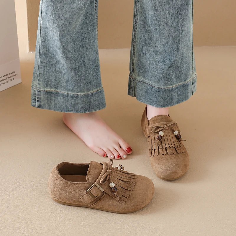 Marlowe | Fringe Bead Loafers