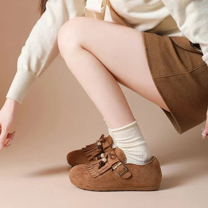 Marlowe | Fringe Bead Loafers