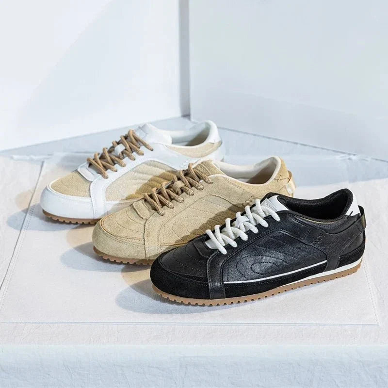 Evienne | Leather Trainers