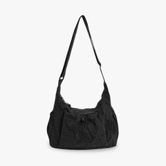 Nava Crossbody Bag | Checkered Nylon and Polyester Design for Women