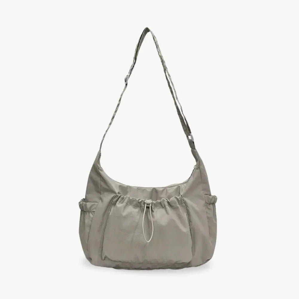 Nava Crossbody Bag | Checkered Nylon and Polyester Design for Women