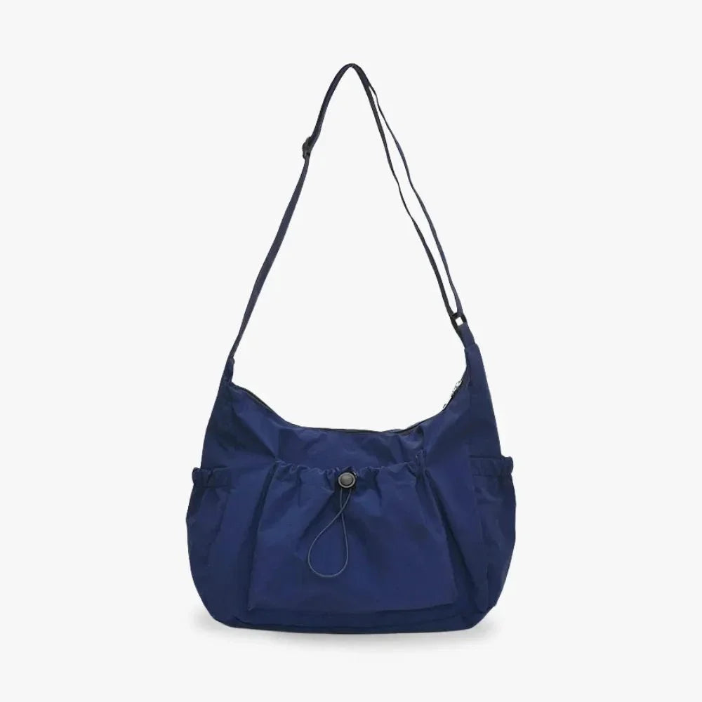 Nava Crossbody Bag | Checkered Nylon and Polyester Design for Women