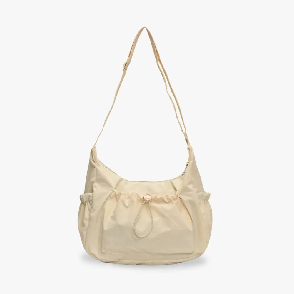 Nava Crossbody Bag | Checkered Nylon and Polyester Design for Women