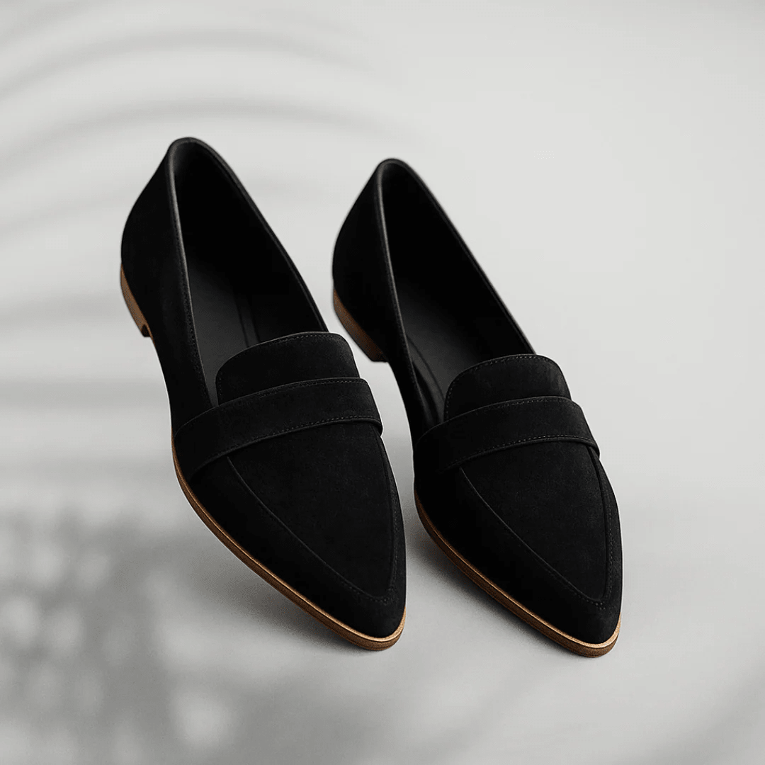 Rosa Loafers for Women | Elegant PU Leather, Orthopedic Comfort