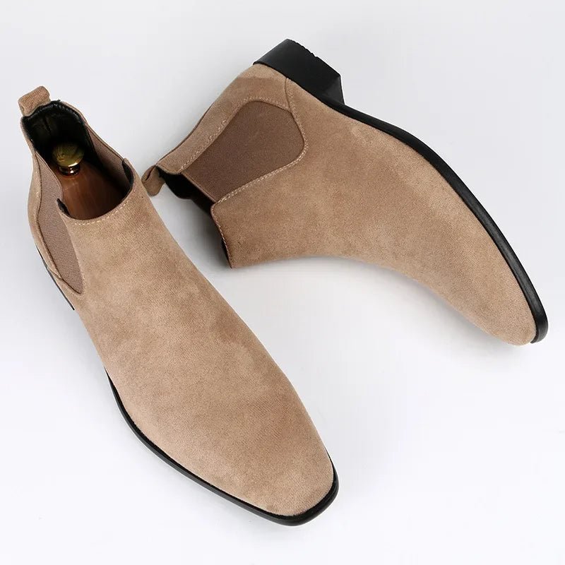 Max | Elegant suede-touch boots for men