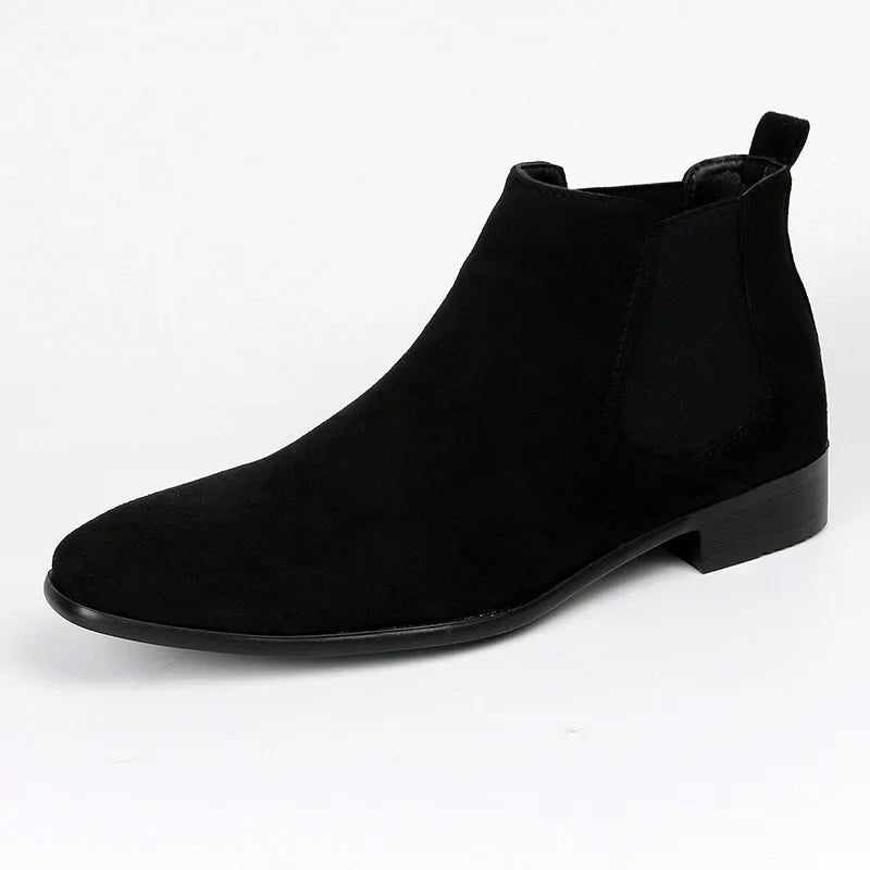 Max | Elegant suede-touch boots for men