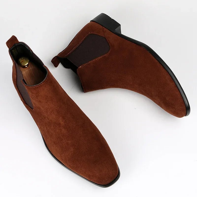 Max | Elegant suede-touch boots for men