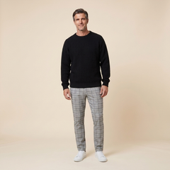Kenton Men's Sweater | Loose Fit, Textured Knit