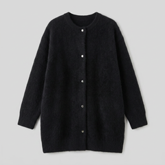 Rivelle Knit Jacket Women's | Cozy Mesh Texture, One Size