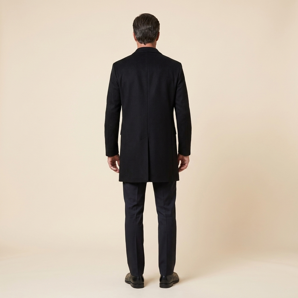 Haven Wool Coat | Men's Slim-Fit Double-Breasted Overcoat
