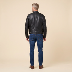 Maverick Leather Jacket | Leather Blend, Vintage Patina, Lightweight Design