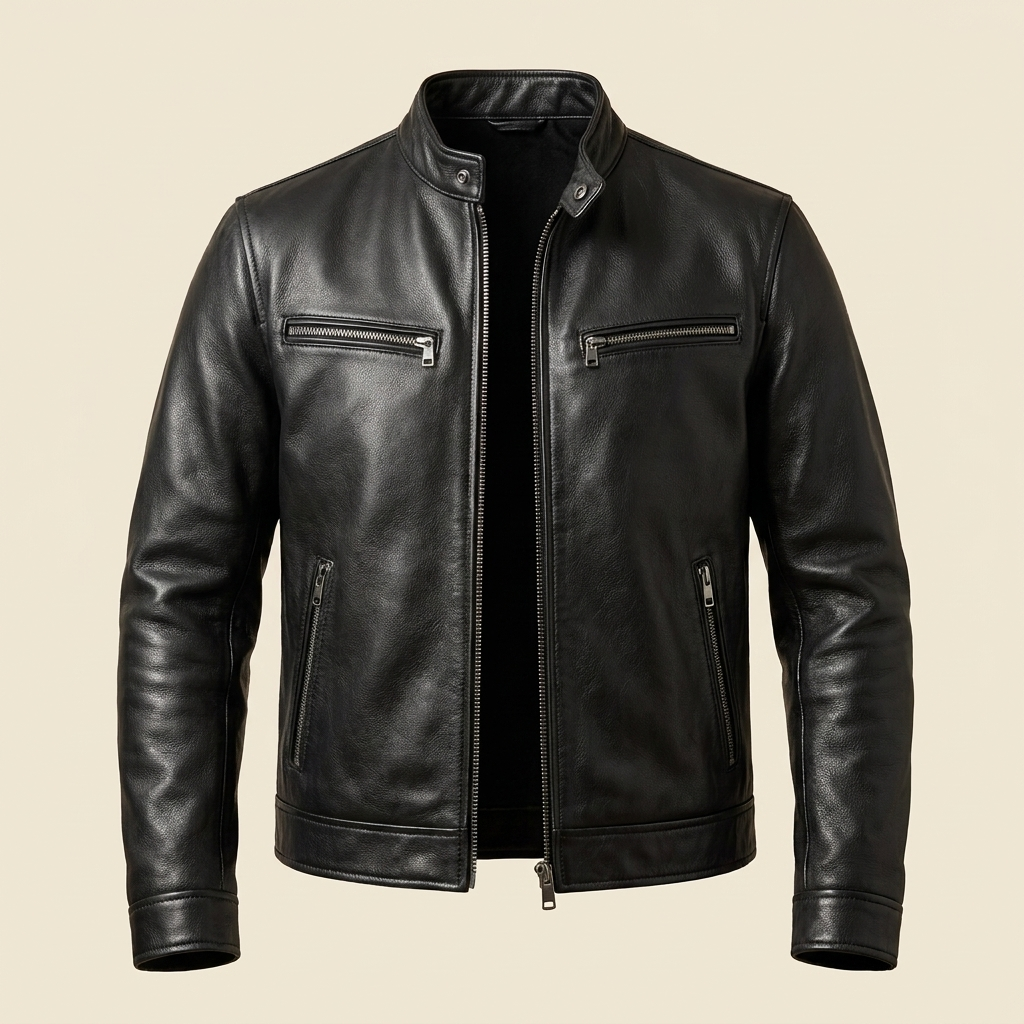 Maverick Leather Jacket | Leather Blend, Vintage Patina, Lightweight Design