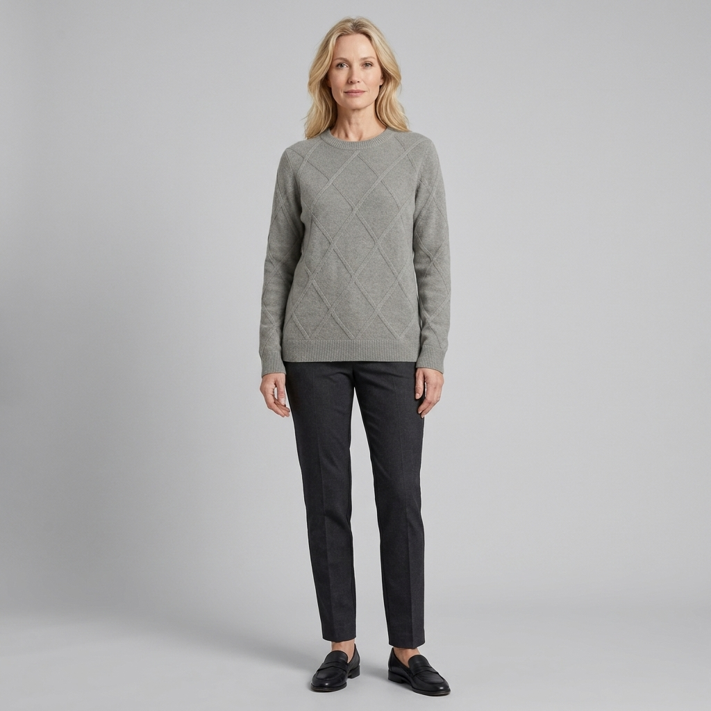Noble Cashmere Blend Sweater | Soft, Warm, Timeless Design for Women