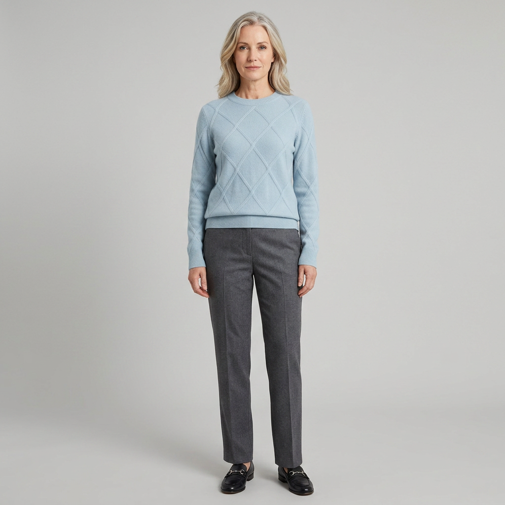 Noble Cashmere Blend Sweater | Soft, Warm, Timeless Design for Women