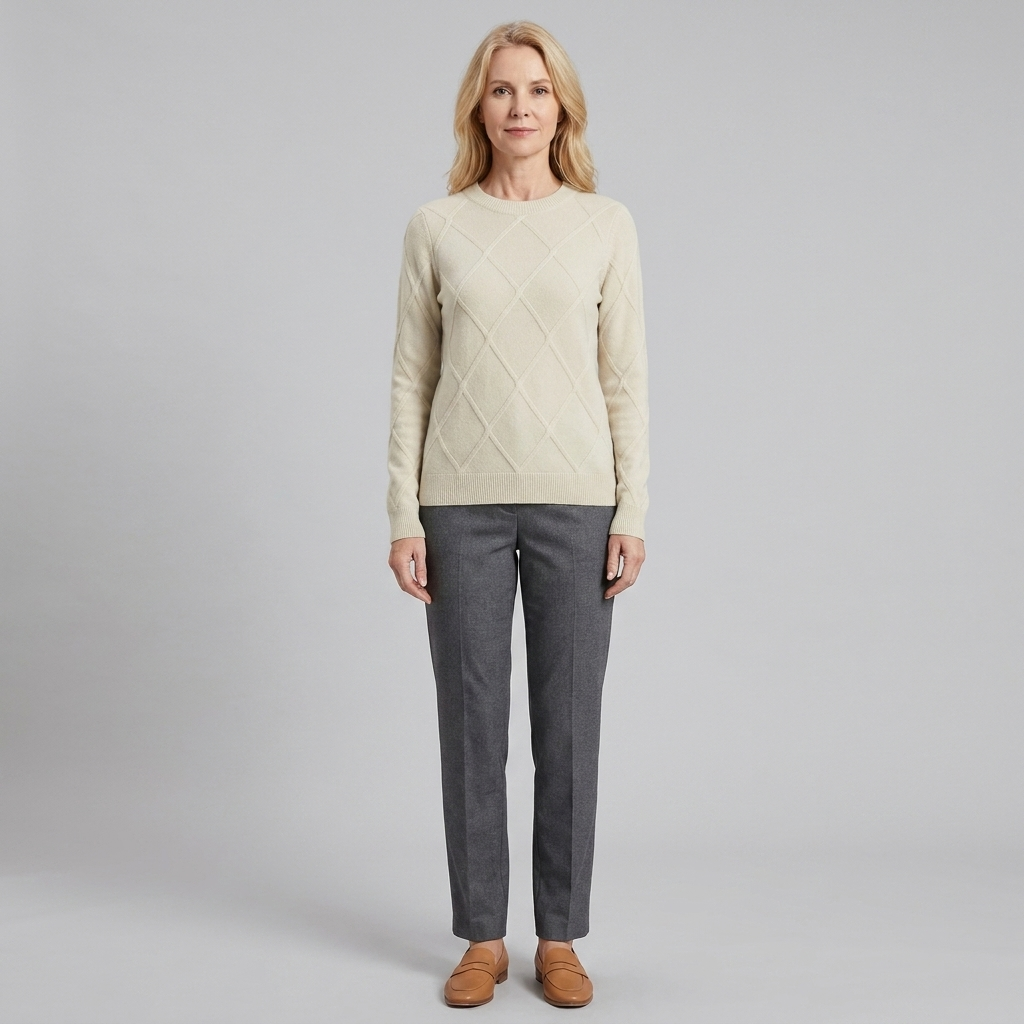 Noble Cashmere Blend Sweater | Soft, Warm, Timeless Design for Women