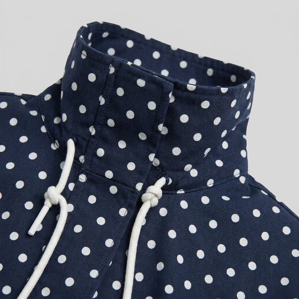 Pavia Polka Dot Jacket | Lightweight, Transitional Outerwear