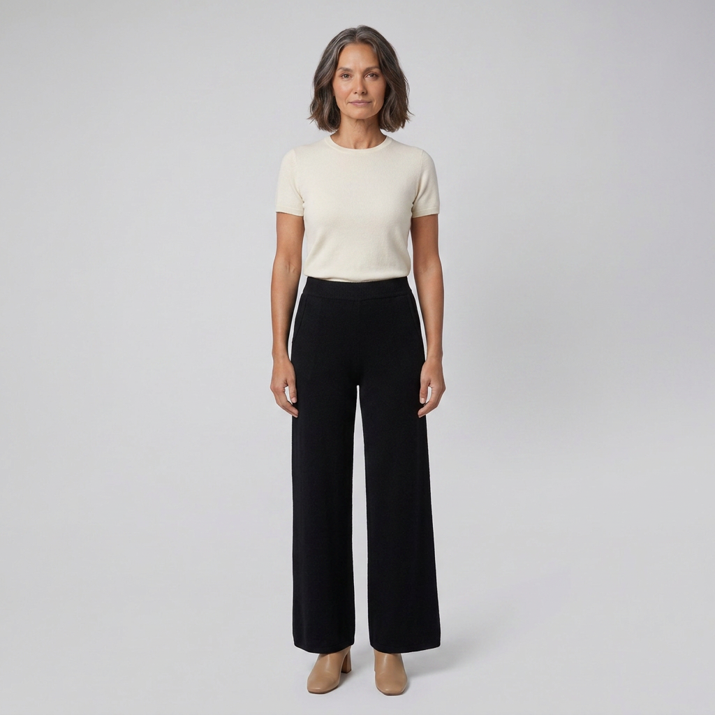 Cleo Women's Pants | High-Waisted Soft Fabric, Comfortable Fit