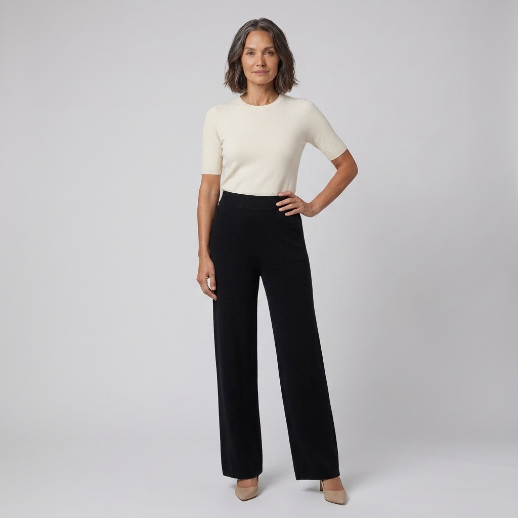 Cleo Women's Pants | High-Waisted Soft Fabric, Comfortable Fit