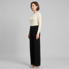 Cleo Women's Pants | High-Waisted Soft Fabric, Comfortable Fit