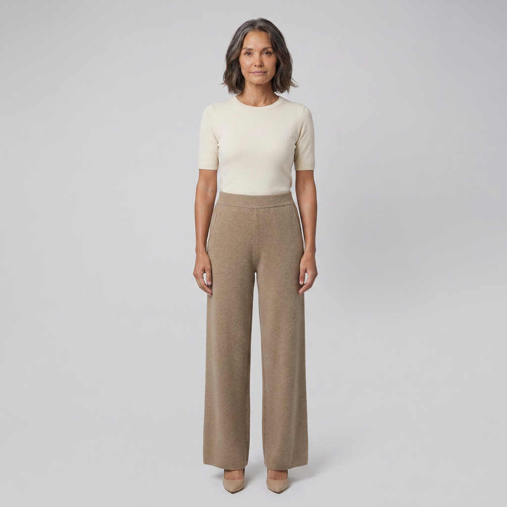 Cleo Women's Pants | High-Waisted Soft Fabric, Comfortable Fit