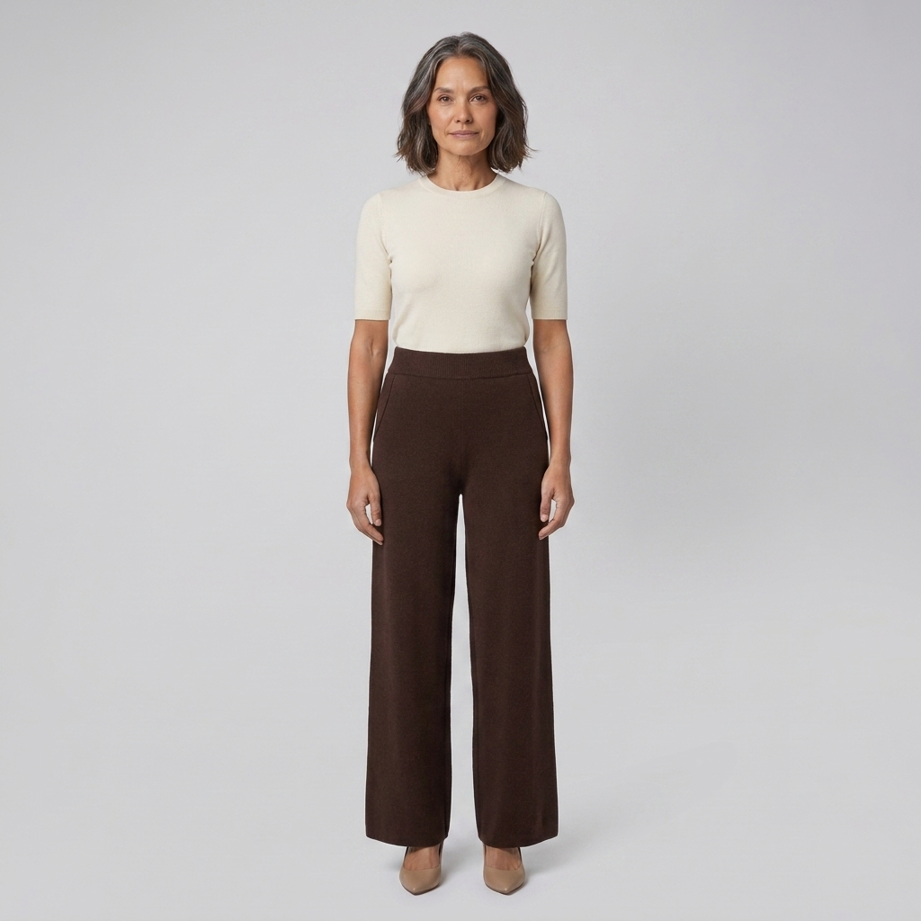 Cleo Women's Pants | High-Waisted Soft Fabric, Comfortable Fit