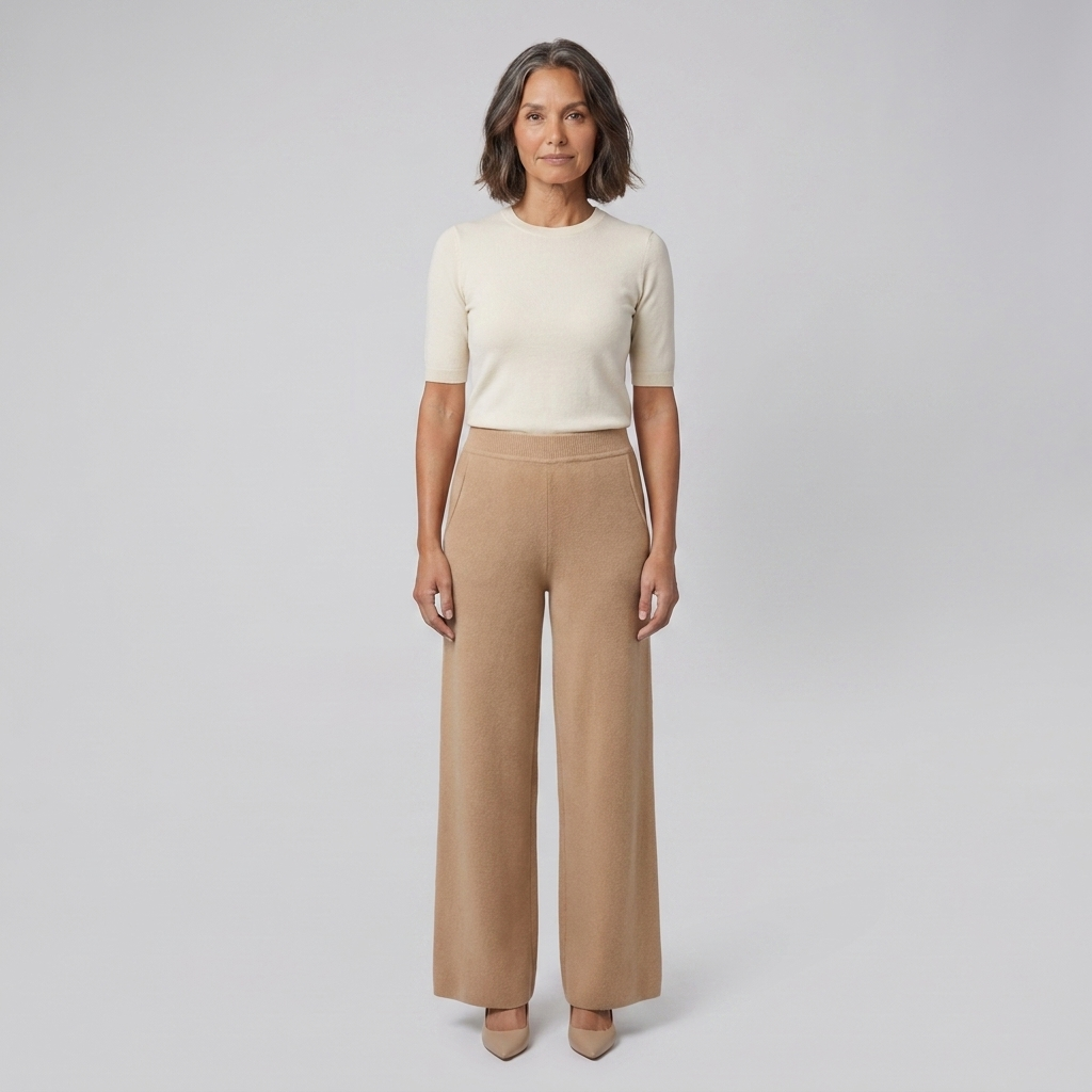 Cleo Women's Pants | High-Waisted Soft Fabric, Comfortable Fit