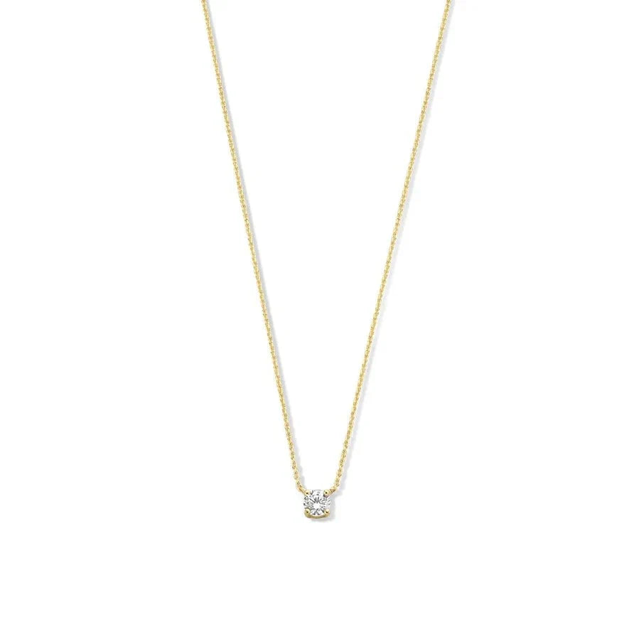 Clea Moissanite Necklace | Timeless Elegance