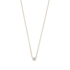 Clea Moissanite Necklace | Timeless Elegance