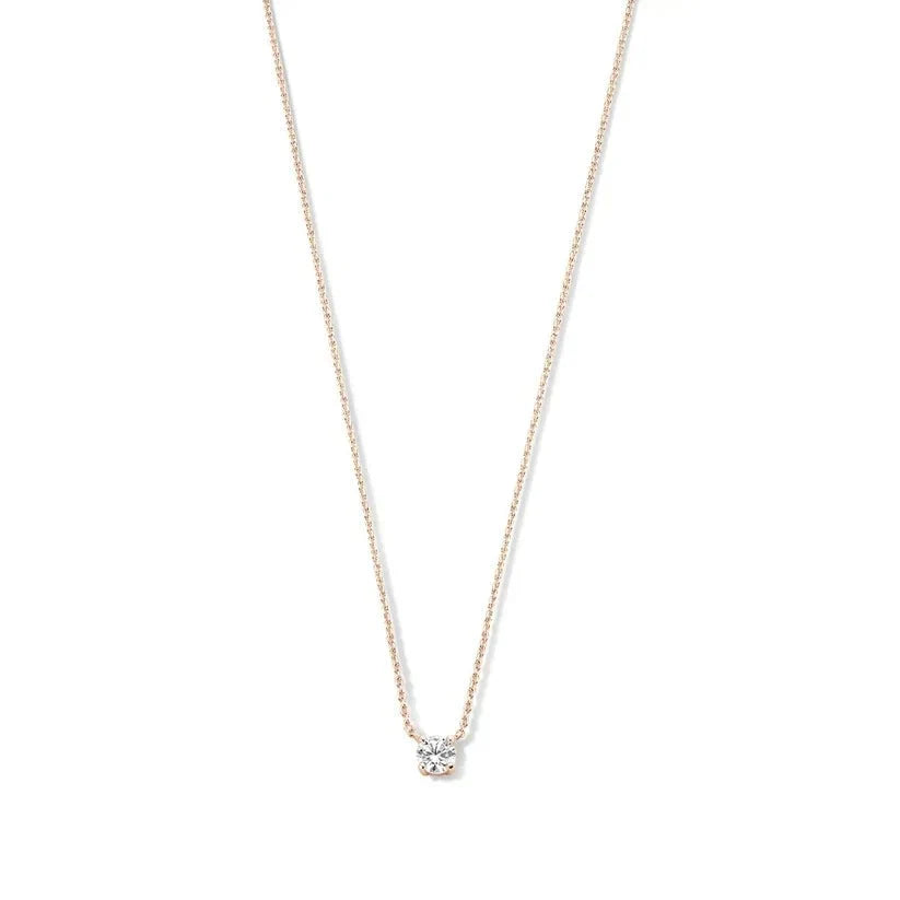 Clea Moissanite Necklace | Timeless Elegance