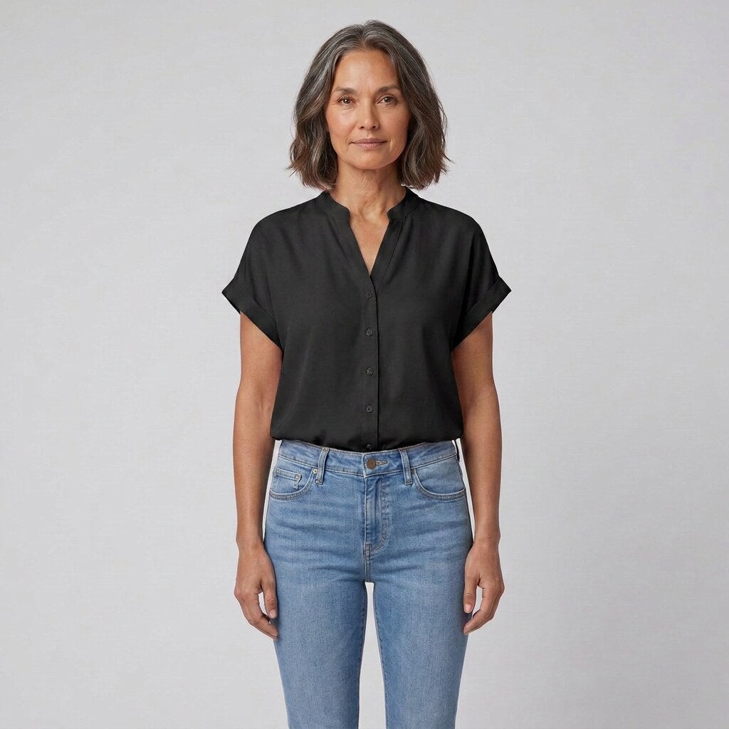 Isabelle | Button-Front Blouse